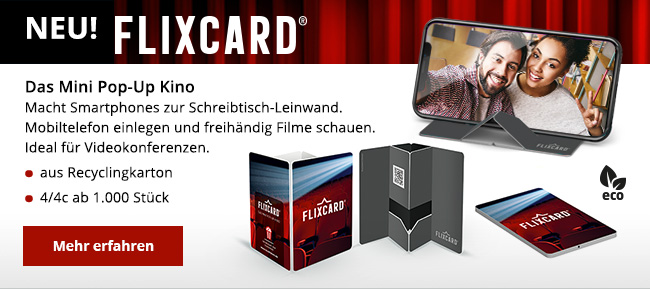 Flixcard - Der Pop-Up Handyhalter